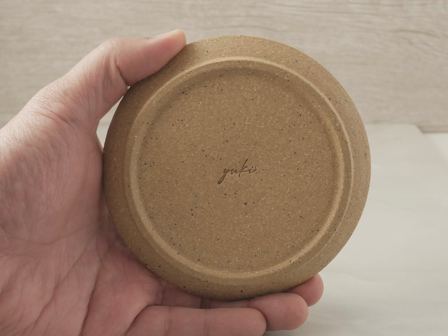 Handmade Pottery Planter - Blue