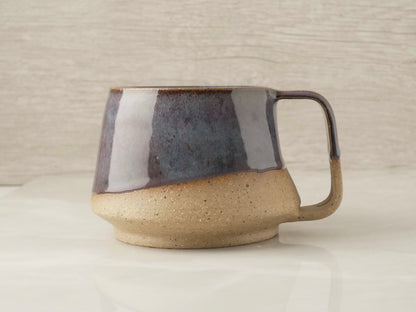 Handmade Mugs With Handle Mountain - Purpleish