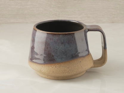 Handmade Mugs With Handle Mountain - Purpleish