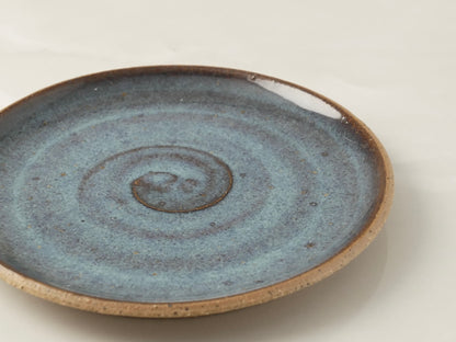 Handmade Pottery Planter - Blue
